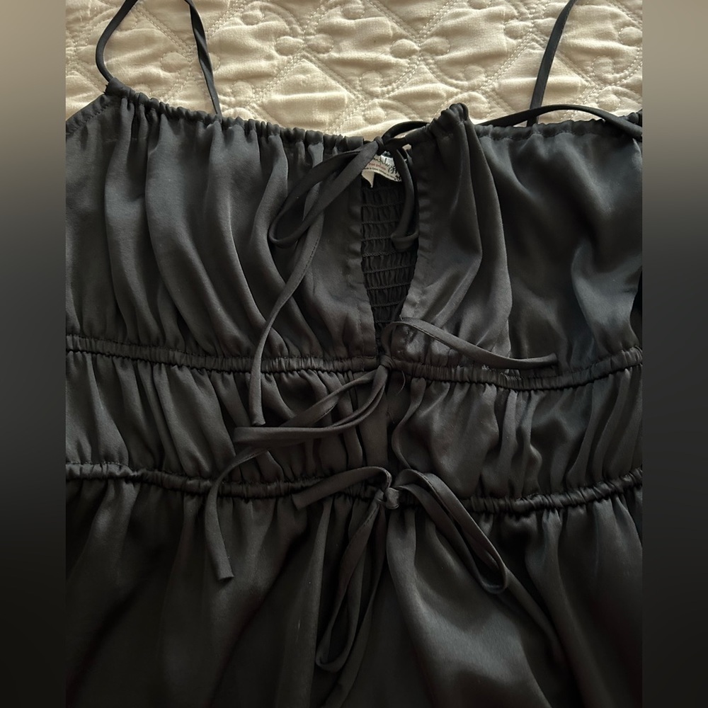Free People Black Minidress. Size Medium. Excellent condition. - Picture 7 of 9